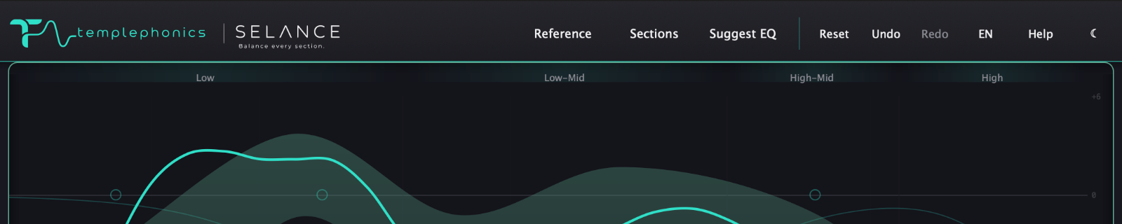 SELANCE header logo and controls